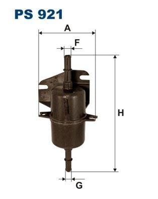 FILTRON PS921 Fuel Filter - Compatible with Palio and Albea Models — Fuel Delivery