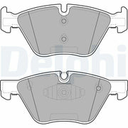 delphi front brake pad set for bmw e81 e87 e88, high-performance delphi brake pads, delphi brake pads technical specifications DELPHI Front Brake Pad Set - High-Performance Low-Metallic Material for BMW Models | E81, E87, E88 DELPHI Front Brake Pad Set for BMW E81 E87 E88 Models delphi, front-brake-pads, bmw-accessories, car-maintenance, automotive-parts, vehicle-owners, car-enthusiasts, performance-brake-pads, low-metallic, ai-generated