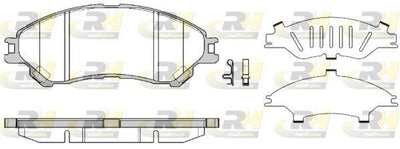 ROADHOUSE 21589.02 Brake Pad Sx4 S-Cross 08 13 — Brake Pads