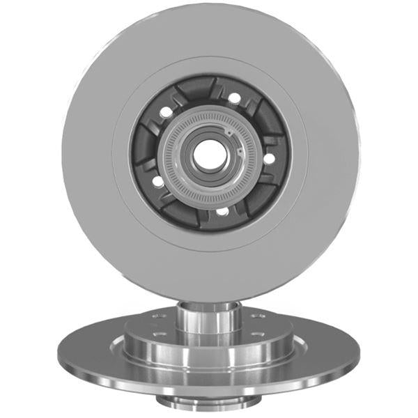 FROW FREN 4881102002 Brake Disc Rear (with Bearing) 274 mm Renault Kangoo III Mercedes Citan 10-| Set — Brake Rotors & Drums