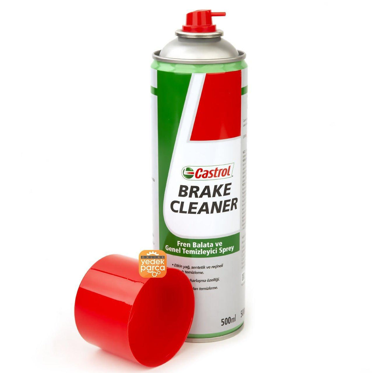 Castrol Brake Cleaner 500ml - Fast Drying, Residue-Free Formula — Comfort & Protection Accessories
