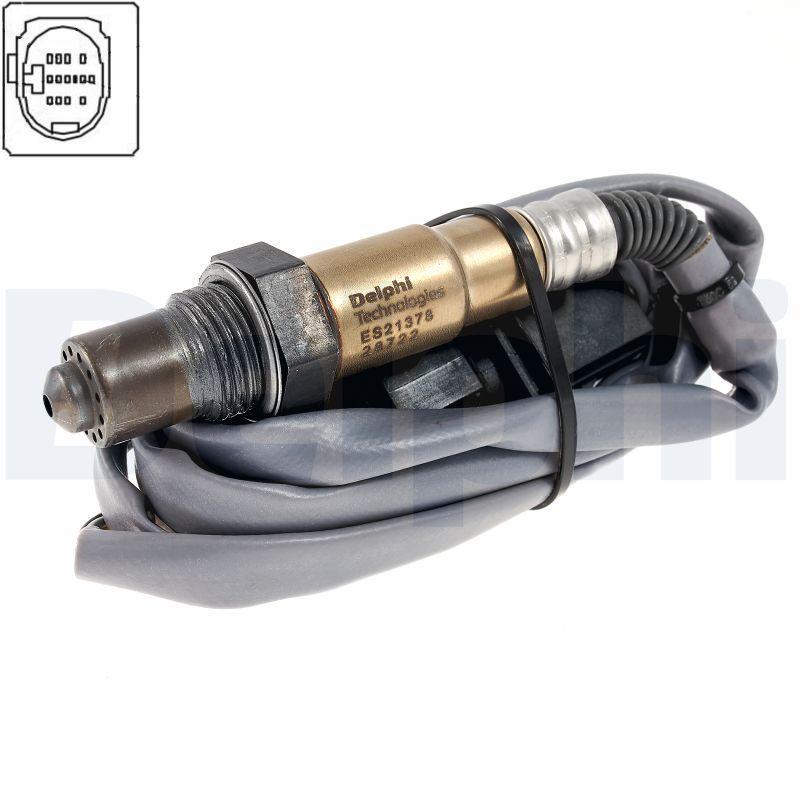 Delphi ES2137812B1 Oxygen Sensor Front Left Right Audi A4 Q7 Quattro VW Amarok Beetle Golf Transporter 03 — Oxygen & Air-Fuel