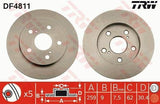 TRW DF4811 Brake Disc for Toyota Auris & Corolla — Brake Rotors & Drums