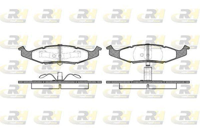 ROADHOUSE 2477.00 Brake Pad Neon 05 94-08 99 — Brake Pads