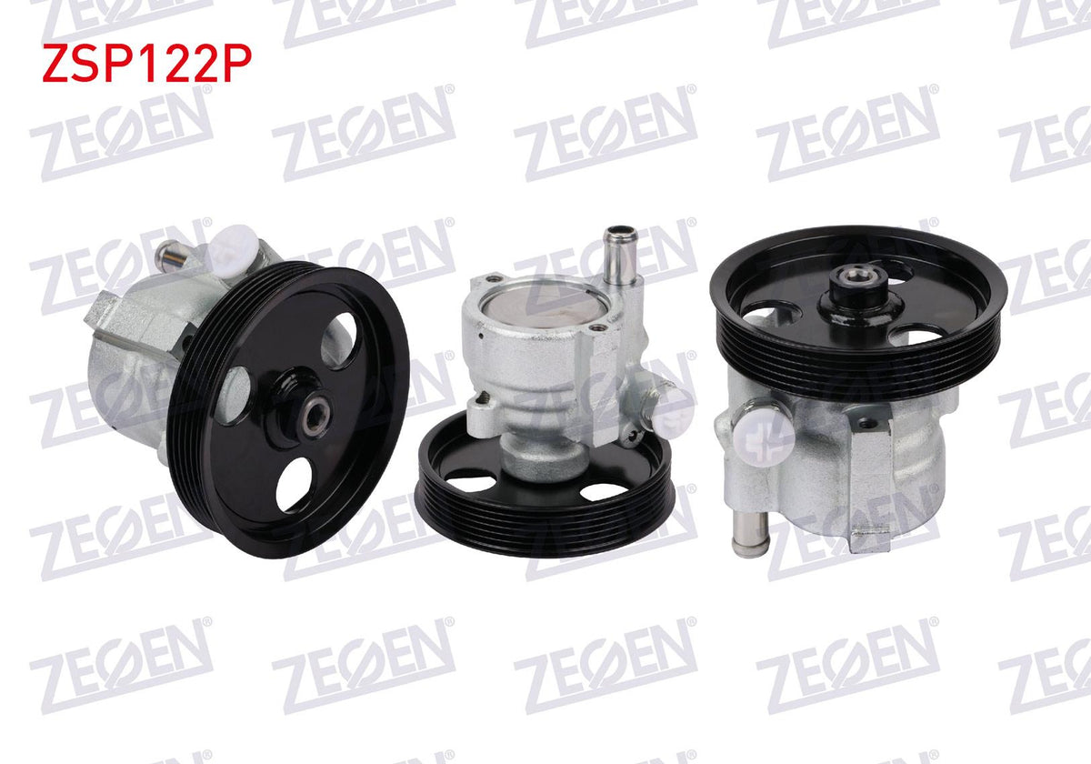 Zegen ZSP122P Power Steering Pump 90 Bar with Pulley 6Pk Logan 1.5 dCi 2004-2012 / Duster 1.6 16V 2009 — Steering Rack & Pump