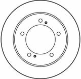 TRW DF1953 — Brake Rotors & Drums