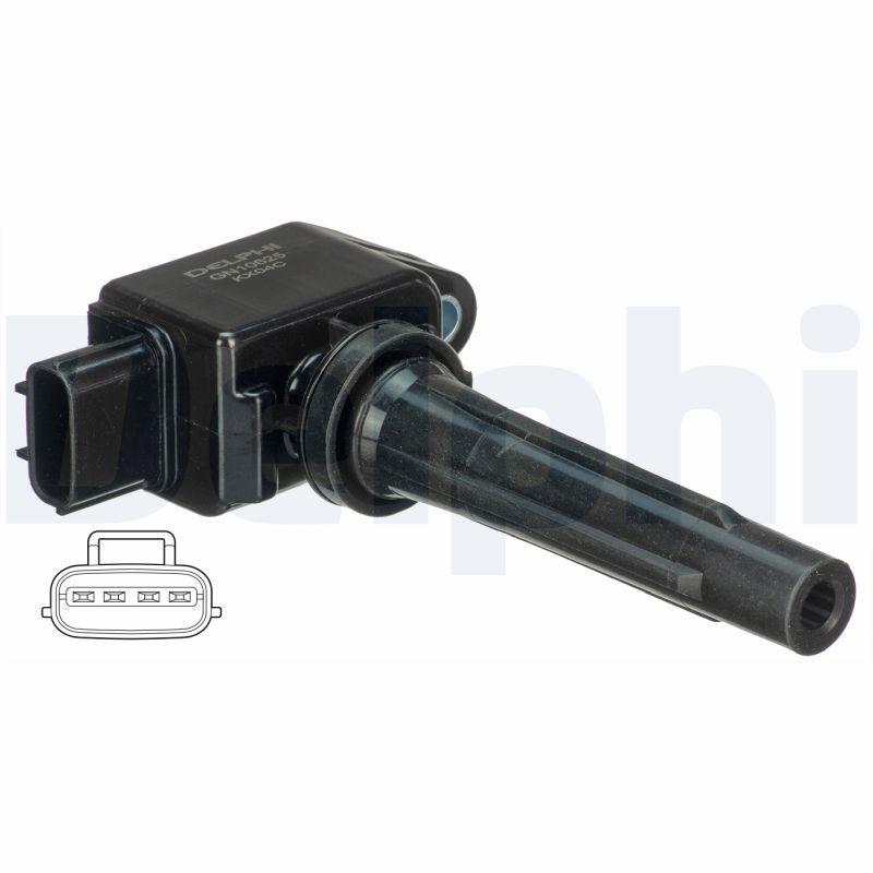 Delphi GN10625-12B1 Mazda 3 13-18 1.5 Mazda 6 12-15 2.0 CX-3 15-18 1.5 CX-5 CX-9 Ignition Coil — Coils & Plugs