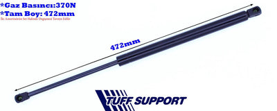 TUFFSUPPORT 612939 Trunk Gas Strut Opel Corsa C00- — Support Rods & Struts