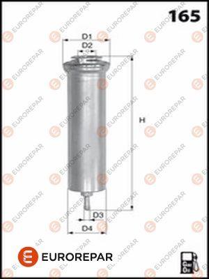 Eurorepar 1643628480 Fuel Filter 1F40-2F45-F46-X1 F48-X2 F39 Mini F54-F55-F56-F57-F60 B37-B47 14-19 — Fuel Delivery