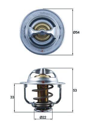 Mahle TX17989D Thermostat Opel Astra G /H /Corsa B /C /Combo C Y17dt X17dt — Water Pump & Thermostat