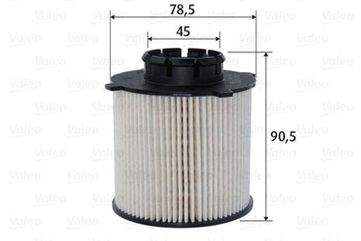 Valeo 587932 Fuel Filter Opel Astra J Insignia Meriva B Zafira C Chevrolet Cruze — Fuel Delivery