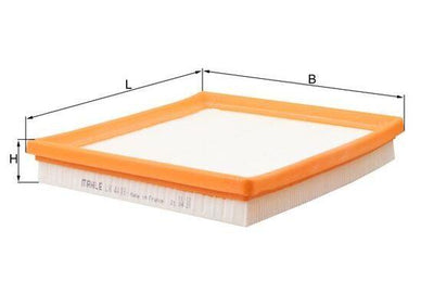 Mahle LX4418 Air Filter Golf VII Jetta Caddy Fabia Octavia 1.6 — Air & Cabin Filters