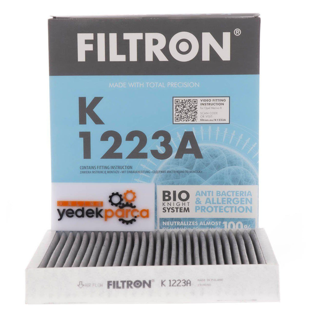FILTRON K1223A - Carbon Pollen Filter for Opel Meriva B — Air & Cabin Filters