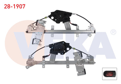 Veka 28-1907 Window Regulator Electric with Motor Right Front Ford Fiesta V 2002-2008 — Motors, Pumps & Antennas