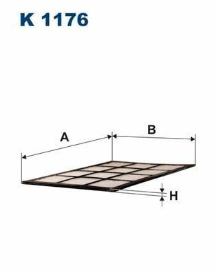 FILTRON K1176 Pollen Filter - High Efficiency Cabin Air Filter — Air & Cabin Filters