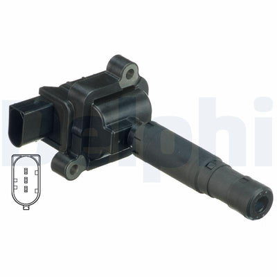 Delphi GN10552-12B1 Ignition Coil Mercedes W203 W204 W211 W212 C207 R172 M271 — Coils & Plugs