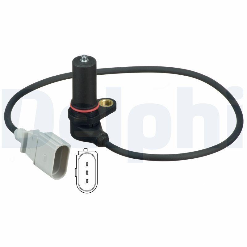 delphi crankshaft speed sensor, delphi ss11053 sensor for golf iv and bora DELPHI Crankshaft Speed Sensor - Golf IV & Bora 1.9Tdi | 500 mm Cable DELPHI Crankshaft Speed Sensor for Golf IV & Bora delphi, crankshaft-speed-sensor, golf-iv, bora, 1.9tdi, car-parts, automotive-repair, mechanics, vehicle-performance, ai-generated