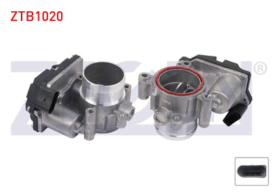 Zegen ZTB1020 Throttle Butterfly Volkswagen (Cbbb) 2.0 TDI Passat 05-08 / Tiguan 07-16 / Audi Q5 08-/ A6 04-11 / A5 07-17 / A4 07-15 / Seat Toledo III 04-09 / Skoda Superb 10-15