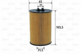 VALEO Oil Filter - Compatible with VW Golf & Caddy 2012, 1.6Tdi, 2.0Tdi — Oil Filters