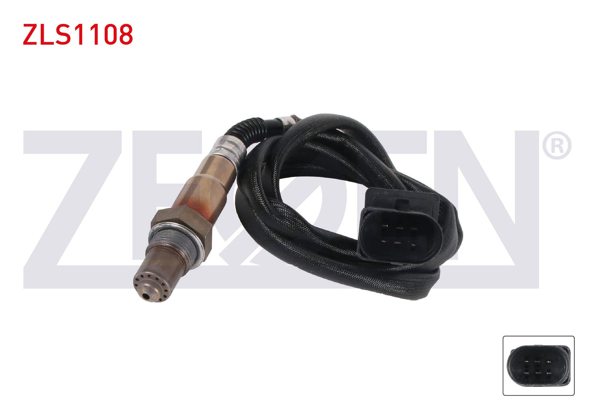 Zegen ZLS1108 Lambda (Oxygen) Sensor 980 mm Audi A3 1.8 (Agn-Apg) 1996-2003 / Seat Leon-Toledo II 1.8 20V — Oxygen & Air-Fuel