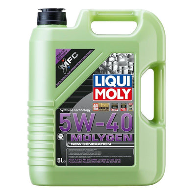 Liqui Moly 8536 Motor Oil Molygen New Generation 5W-40 5 Lt — Fluids & Chemicals