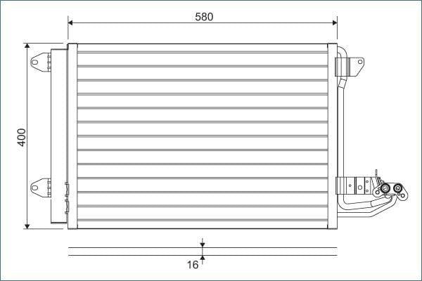 VALEO 817777 — Condensers & Evaporators