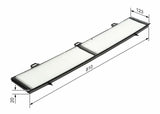 BOSCH Pollen Filter 1987432124 for BMW 1 Series - High Efficiency Cabin Air Filter — Air & Cabin Filters