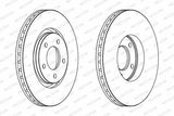 FERODO Front Brake Disc - Chrysler Grand Voyager III & IV — Brake Rotors & Drums