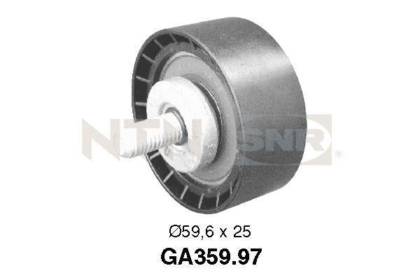 SNR GA35997 Alternator Tensioner Bearing P206 P306 Partner Berlingo Scudo Xsara Picasso 1.9 D (17x60x25)