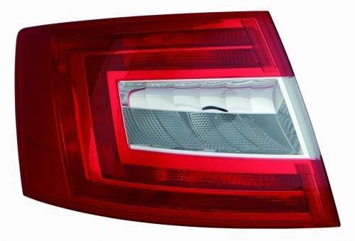 DEPO Left Stop Light - Compatible with Skoda Octavia 2013 — Tail, Signal & Reflectors