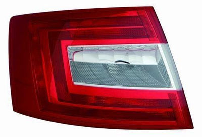 DEPO Left Stop Light - Compatible with Skoda Octavia 2013 — Tail, Signal & Reflectors