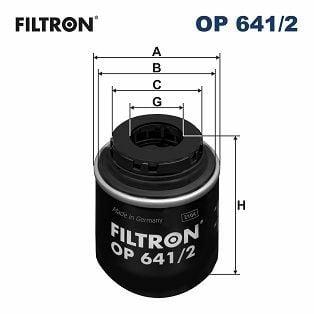 FILTRON OP641-2 Oil Filter - Fits VW Polo, Golf, Jetta & Audi Models — Oil Filters