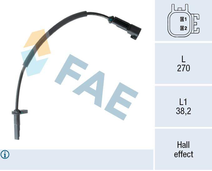 FAE 78556 ABS Sensor Front Transit V-362 Bm 12 — Brake Sensors & ABS