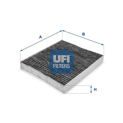 Ufi 54.114.00 Cabin Air Filter VW Polo 02-10 Seat Ibiza 02-10 Skoda Fabia 00-14 — Air & Cabin Filters