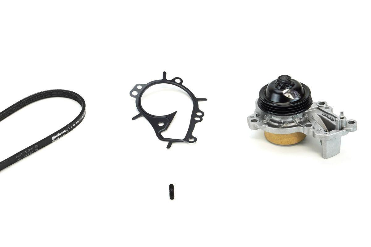 CONTINENTAL CTAM 3PK576ELASTWP1 Water Pump + V-Belt Opel Corsa F /Crossland /Grandland 1.2 — Water Pump & Thermostat