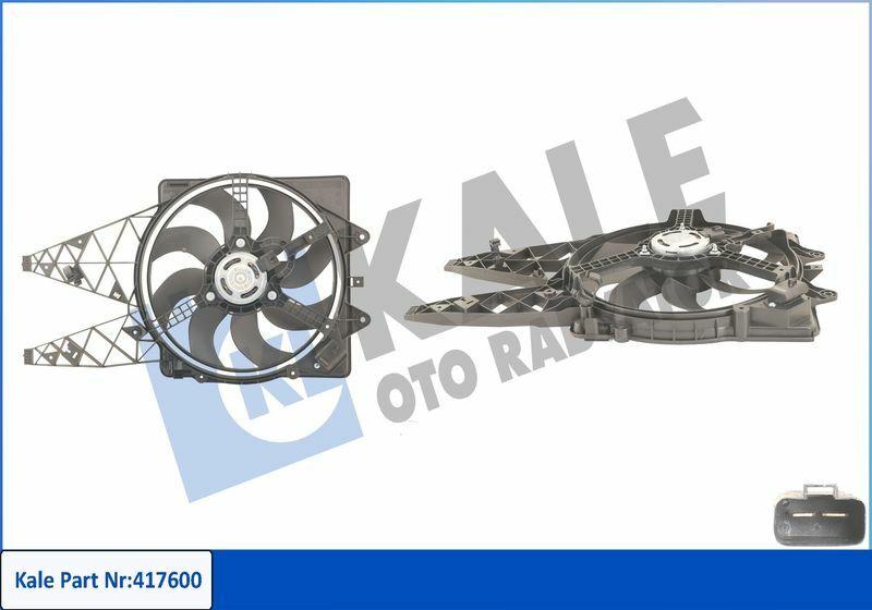 KALE 417600 Fan Motor - Cooling for Fiat Punto 1.3-1.9 Mjt — Motors, Pumps & Antennas