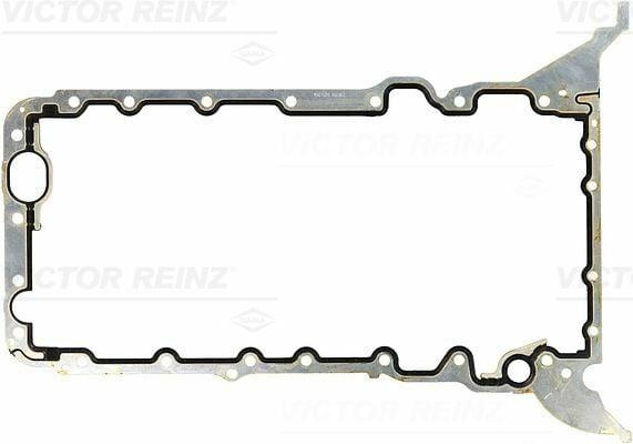 victor reinz oil pan gasket for range rover, metal elastomer oil pan gasket, range rover 3.6 tdv8 gasket Victor Reinz 71-13235-00 - Range Rover 3.6 TDV8 Oil Pan Gasket | Mechanics & Car Owners Victor Reinz Range Rover Oil Pan Gasket victor-reinz, range-rover, oil-pan-gasket, car-parts, mechanics-tools, engine-seal, car-maintenance, auto-repair, vehicle-gaskets, ai-generated