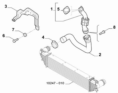 Lancia Diesel Turbo Gasket for Fiat Linea, Doblo, Egea — Turbo & Supercharger