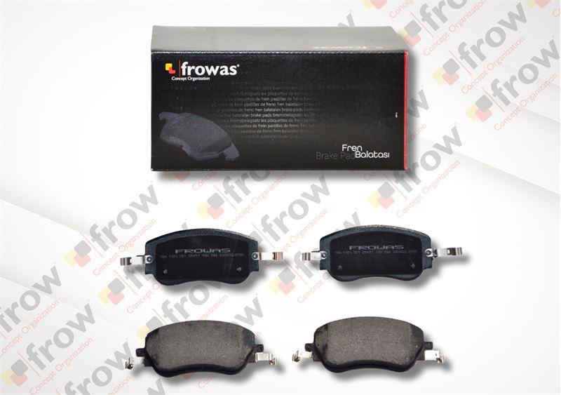 FROW FREN 1941101001 Brake Pad Front Fiat Egea Cross 13 15 — Brake Pads