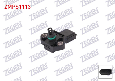 Zegen ZMPS1113 Map Sensor Audi A4 2008-2015 / A5 2008-2011 / Seat Exeo 2009-2014 — Engine Management Sensors
