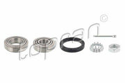 topran 103751 wheel bearing kit front view, topran 103751 wheel bearing kit side view, topran 103751 wheel bearing specifications TOPRAN 103751 Wheel Bearing Kit - Compatible with A4, A6 | For Mechanics and Car Owners TOPRAN 103751 - Wheel Bearing Kit for Car Owners | A4, A6 topran, wheel-bearing-kit, auto-parts, a4, a6, rear-axle, mechanics, car-owners, vehicle-maintenance, ai-generated