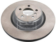 febi brake disc e-70/71 f-15/16 rear view, close-up of febi brake disc 174459 FEBI Brake Disc 174459 - E-70/71 F-15/16 Rear Disc for Car Owners & Mechanics | 24 mm Thickness FEBI Brake Disc E-70/71 F-15/16 - Premium Quality febi, brake-disc, automotive, car-parts, e-70-71, f-15-16, performance-parts, braking-system, mechanic-tools, ai-generated