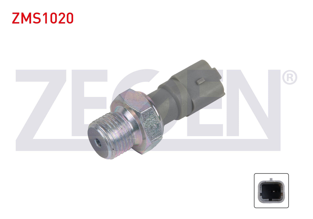 Zegen ZMS1020 Oil Pressure Switch 0,5 Bar Citroen Berlingo 1996-/ C-Elysee 2012-/ C3 2012-/ C4 2009-/ C5 — Switches & Relays