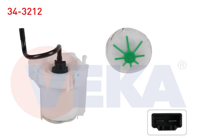 Veka 34-3212 Fuel Tank Level Float 3 Bar Opel Astra G 1.6 16V 1998-2005 / Corsa B 1.4i 16V 1993-2000 / Corsa — Fuel Delivery