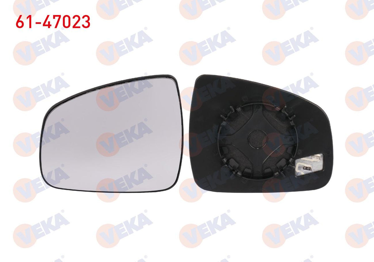 Veka 61-47023 Mirror Glass Left Heated Dacia Duster 2010-2018 (1. Tip) — Mirrors