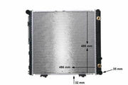 mahle motor radiator model cr291000s for mercedes benz, MAHLE radiator with climate control for W124 S124 C124 A124 MAHLE Motor Radiator (Climate Control) - W124 93-95, S124 93-96, C124 93-97, A124 93-98 | Model CR291000S MAHLE Motor Radiator with Climate Control - W124 93-95 mahle, motor-radiator, car-parts, mercedes-benz, vehicle-maintenance, climate-control, w124, s124, c124, ai-generated