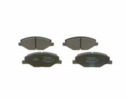 bosch brake pads 0986495390 front view, bosch brake pads 0986495390 side view BOSCH 0986495390 Brake Pads - Low-Metallic, Premium Quality for Vehicle Owners & Car Enthusiasts | 17.7mm Thickness BOSCH 0986495390 Brake Pads for Polo and Fabia bosch, brake-pads, automotive, car-parts, vehicle-owners, car-enthusiasts, low-metallic, ece-r90, performance-braking, ai-generated
