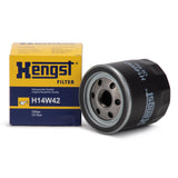 HENGST Oil Filter H14W42 - Compatible with Mercedes W176 W246 Models — Oil Filters
