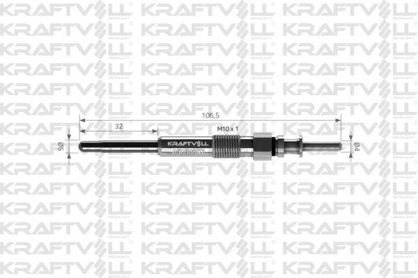 Kraftvoll 05030097 *12 Glow Plug BMW E38 E39 E46 E53 Land Rover Freelander 2.0 Td4 Range III M47 M57 Omega B — Coils & Plugs