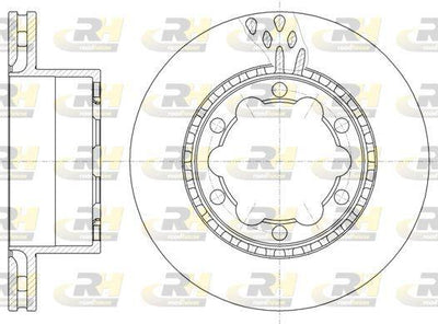 ROADHOUSE 61036.10 Brake Disc Sprinter 5-T 906 06 — Brake Rotors & Drums